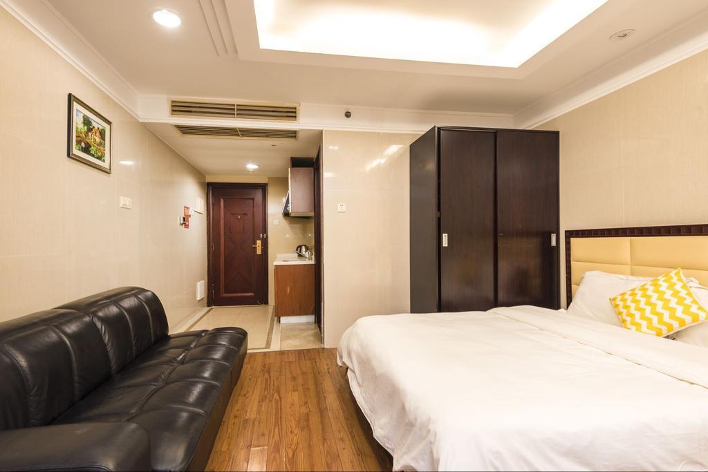 Grand Continental Apartment Guangzhou Exteriör bild