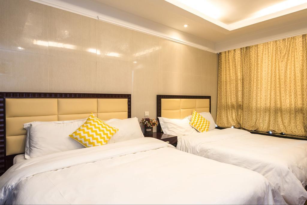 Grand Continental Apartment Guangzhou Exteriör bild