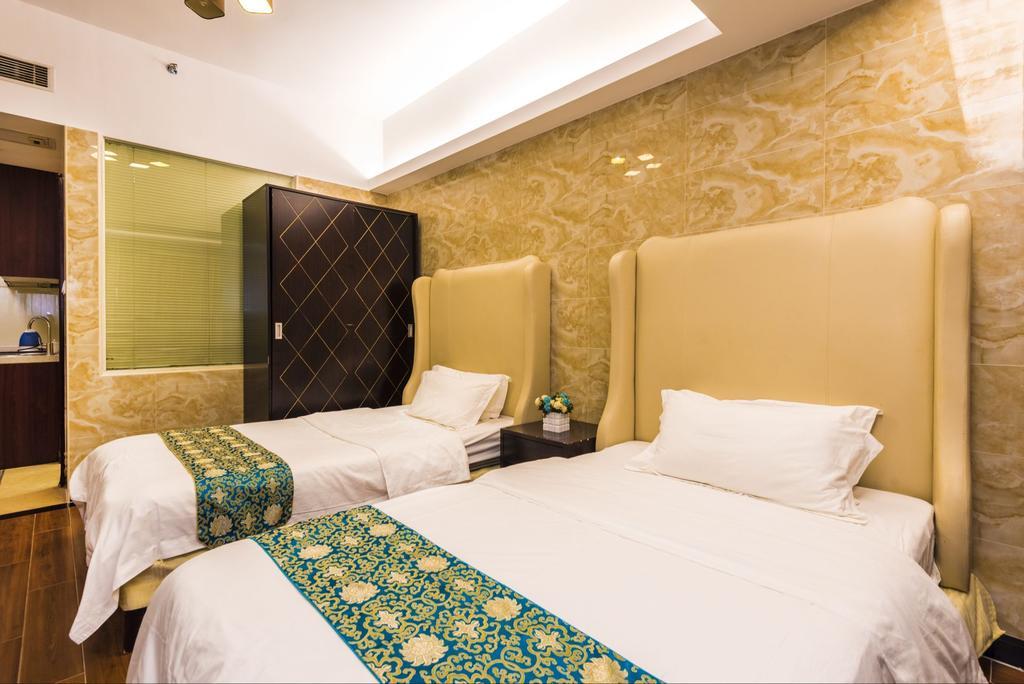 Grand Continental Apartment Guangzhou Exteriör bild