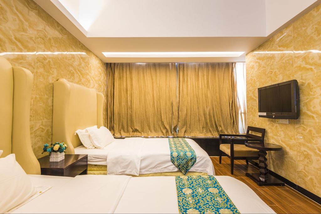 Grand Continental Apartment Guangzhou Exteriör bild