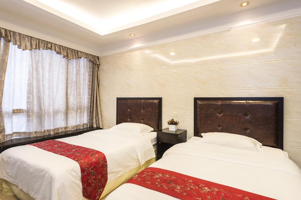 Grand Continental Apartment Guangzhou Exteriör bild