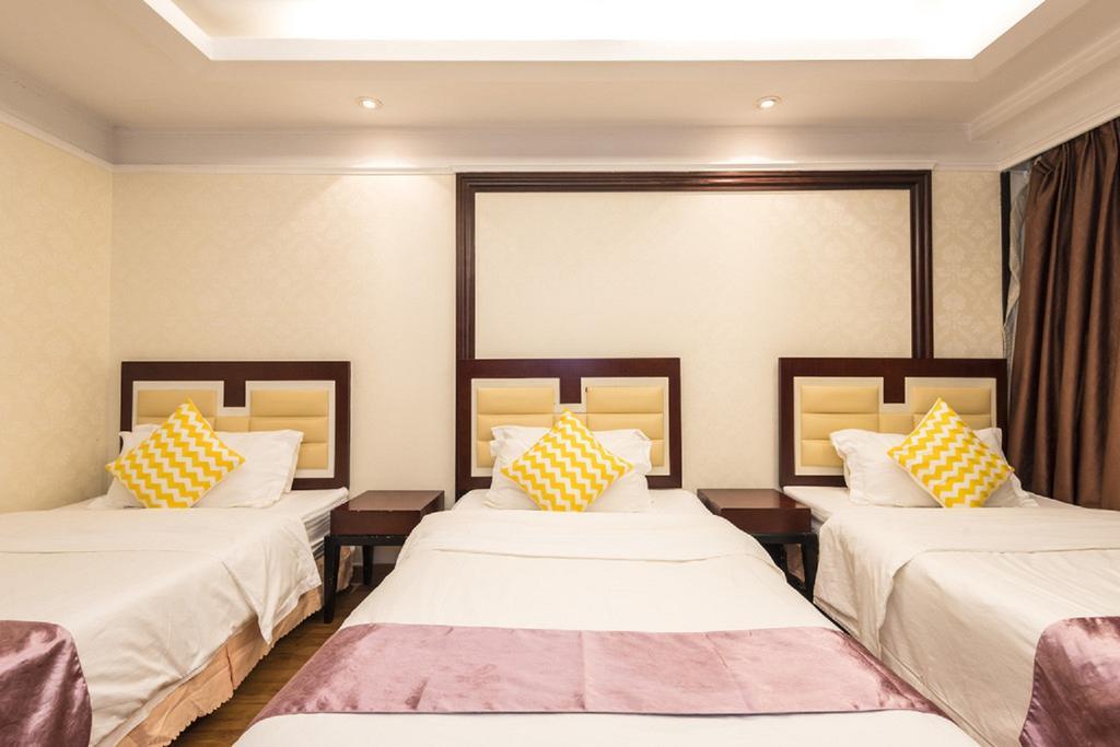 Grand Continental Apartment Guangzhou Exteriör bild