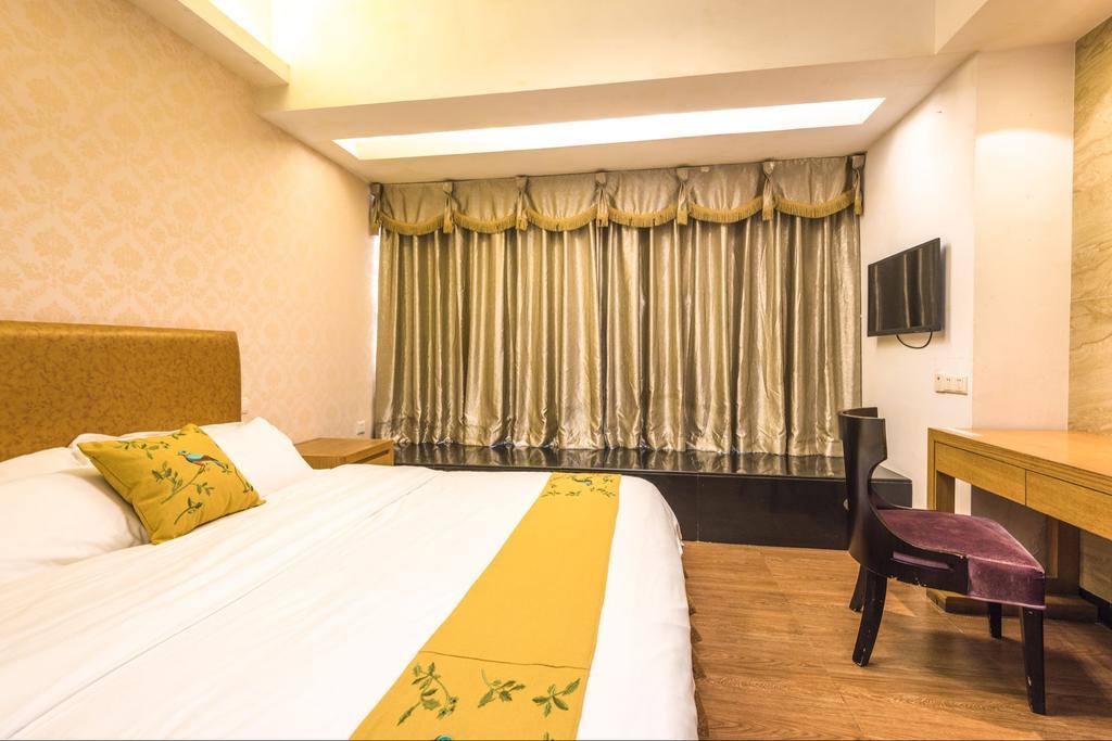 Grand Continental Apartment Guangzhou Exteriör bild