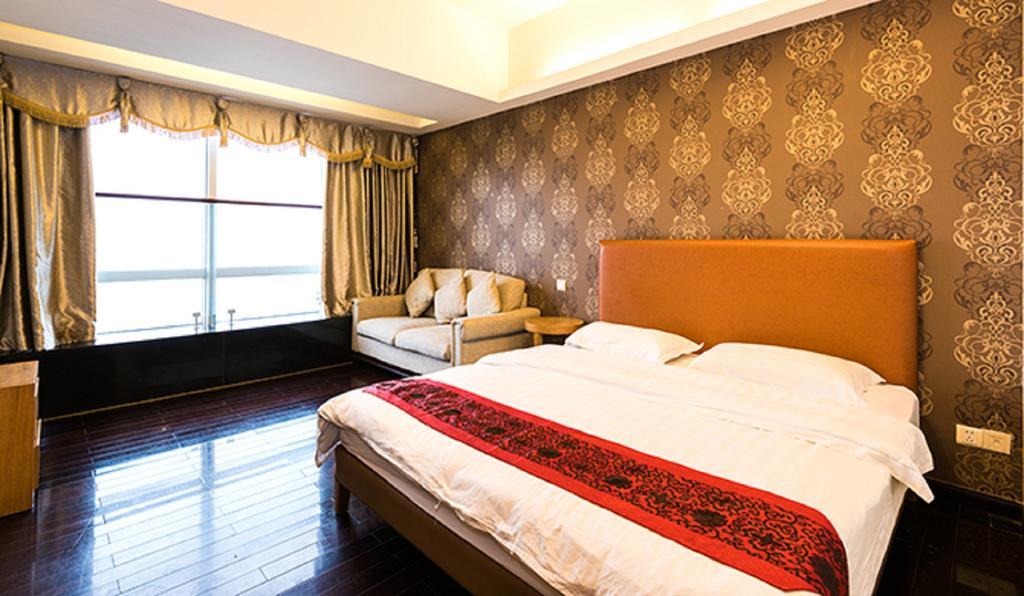 Grand Continental Apartment Guangzhou Exteriör bild
