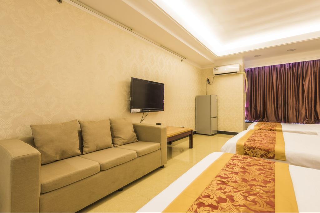 Grand Continental Apartment Guangzhou Exteriör bild