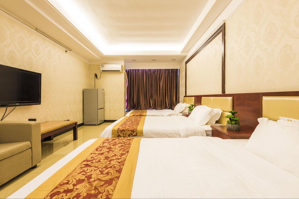 Grand Continental Apartment Guangzhou Exteriör bild