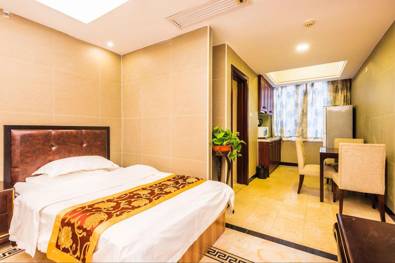 Grand Continental Apartment Guangzhou Exteriör bild