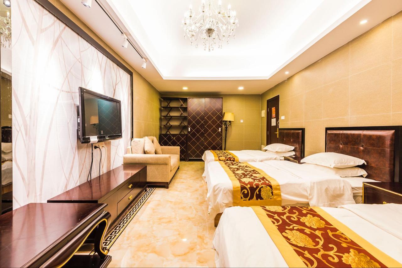 Grand Continental Apartment Guangzhou Exteriör bild