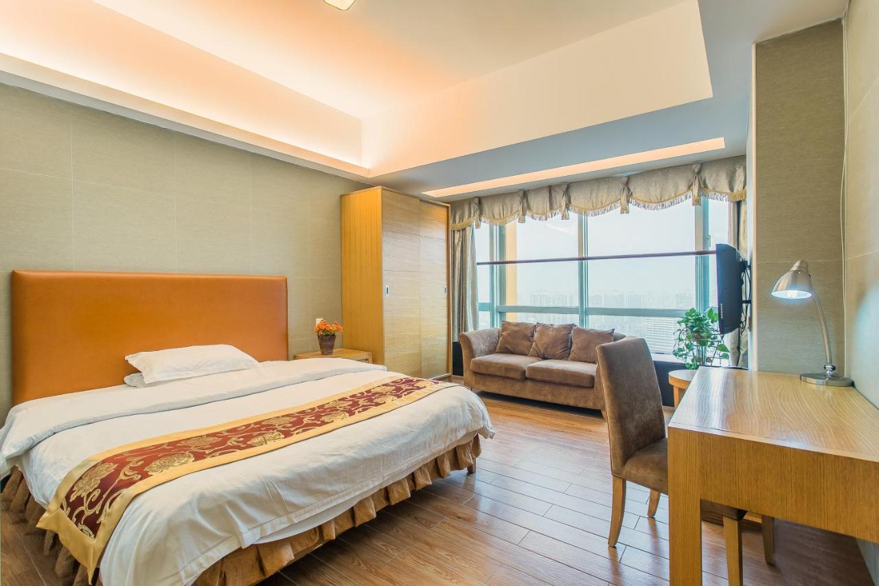 Grand Continental Apartment Guangzhou Exteriör bild