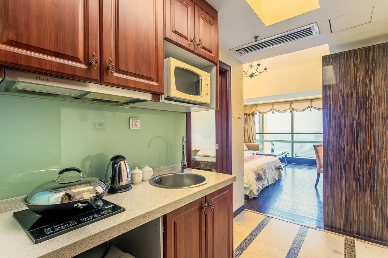 Grand Continental Apartment Guangzhou Exteriör bild