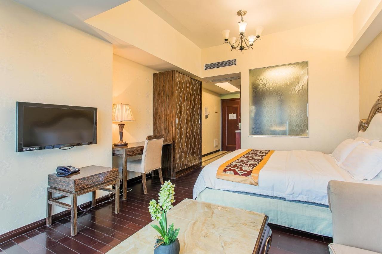 Grand Continental Apartment Guangzhou Exteriör bild