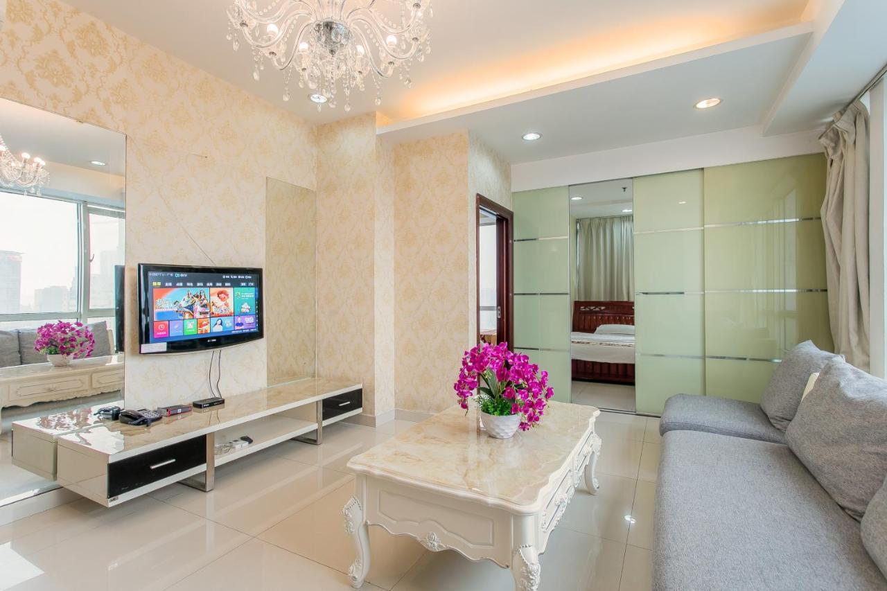 Grand Continental Apartment Guangzhou Exteriör bild