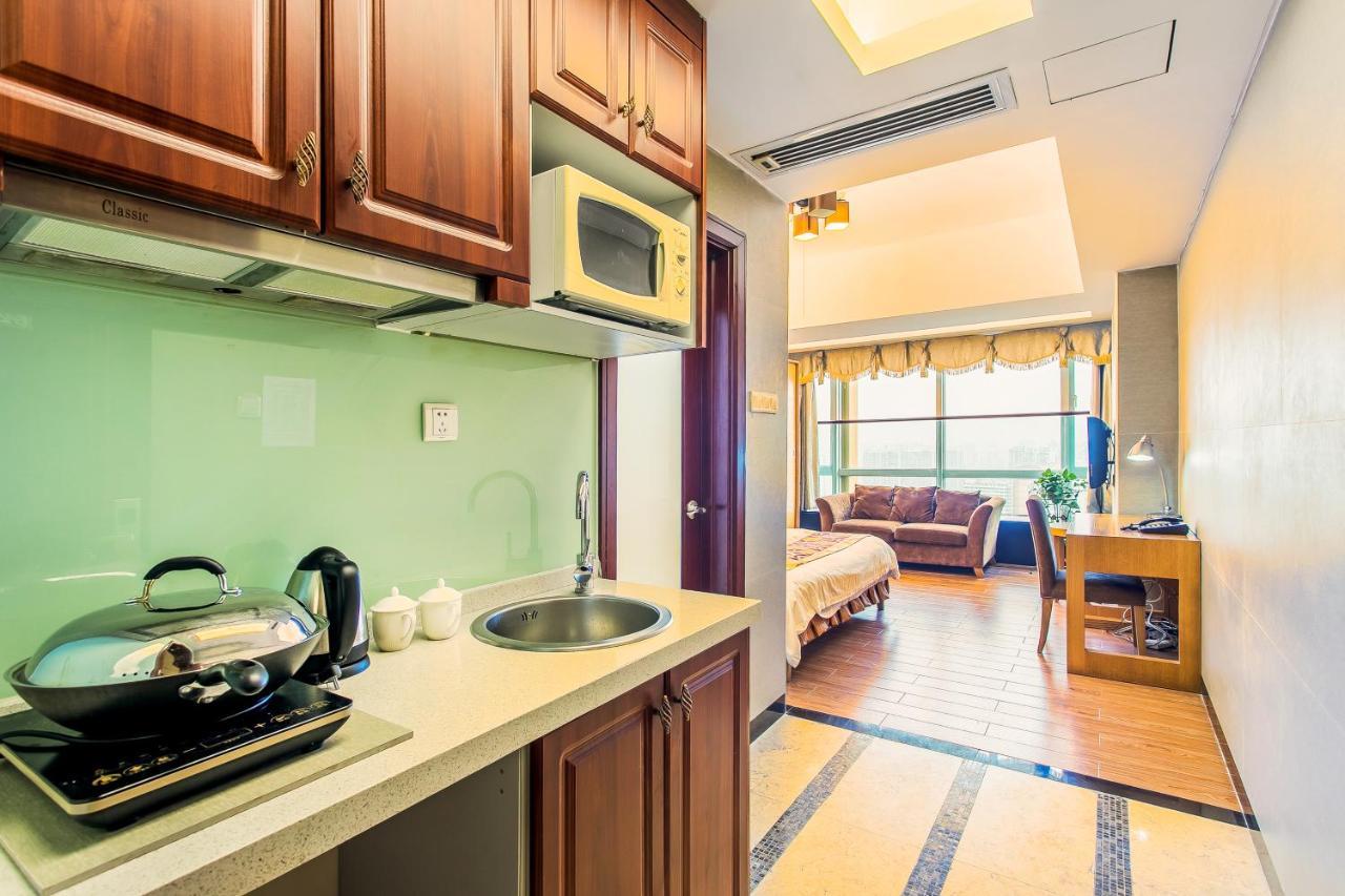 Grand Continental Apartment Guangzhou Exteriör bild