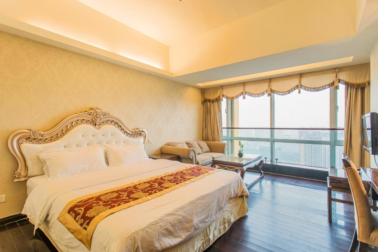 Grand Continental Apartment Guangzhou Exteriör bild