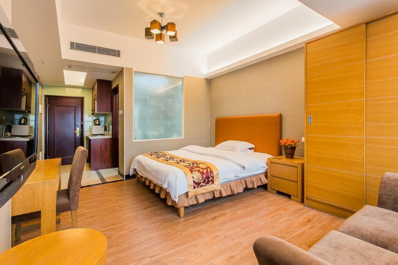 Grand Continental Apartment Guangzhou Exteriör bild