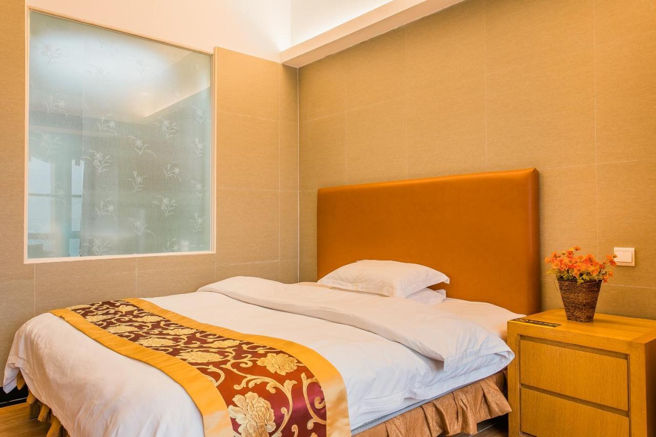 Grand Continental Apartment Guangzhou Exteriör bild