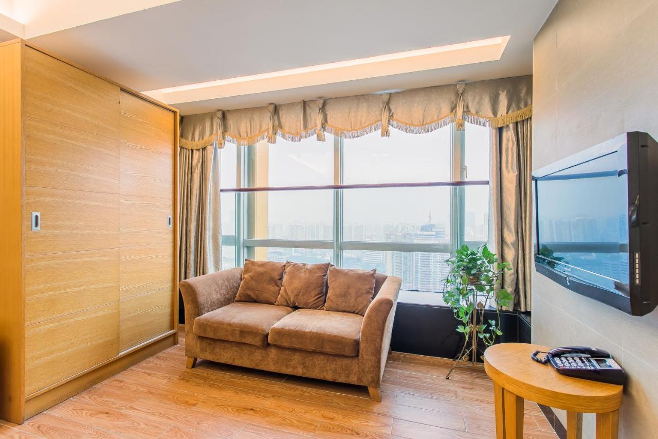 Grand Continental Apartment Guangzhou Exteriör bild