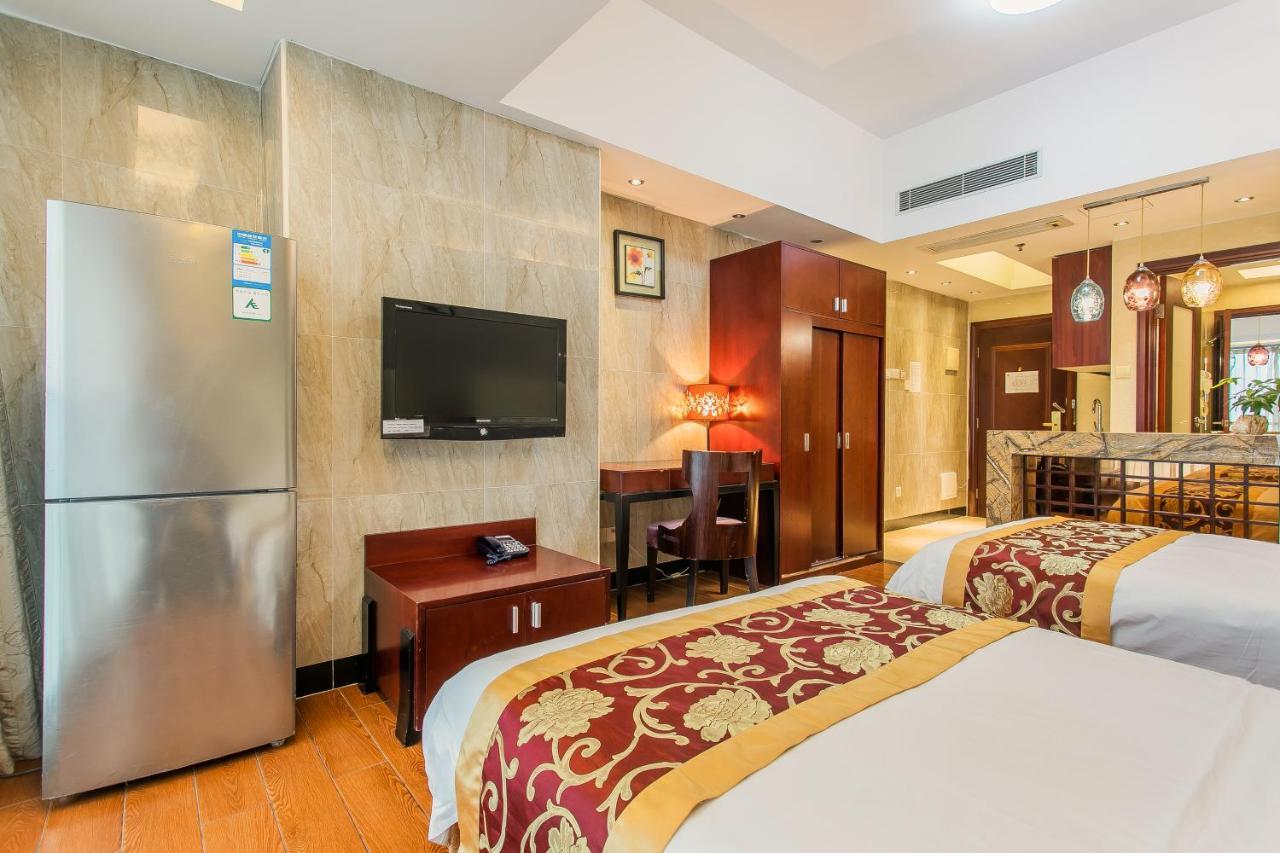 Grand Continental Apartment Guangzhou Exteriör bild