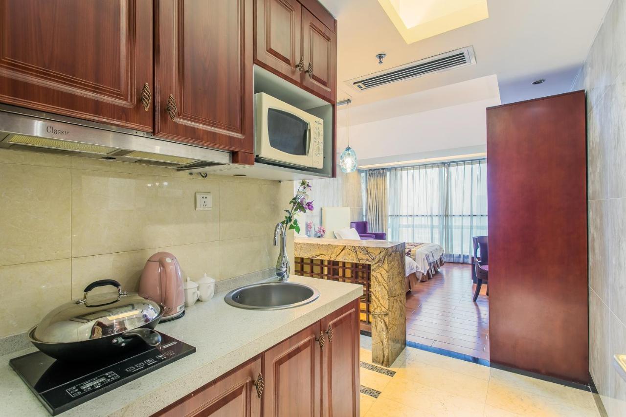 Grand Continental Apartment Guangzhou Exteriör bild
