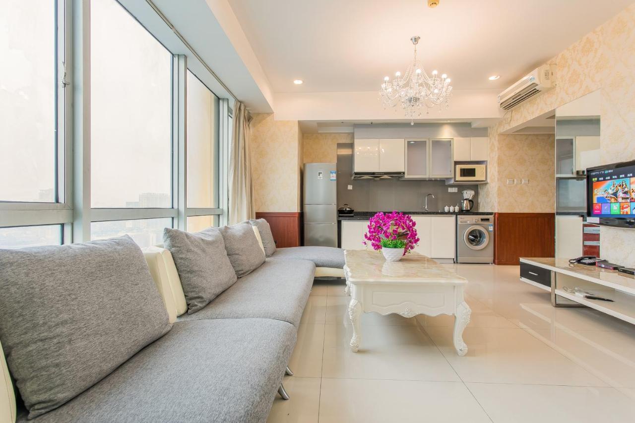 Grand Continental Apartment Guangzhou Exteriör bild