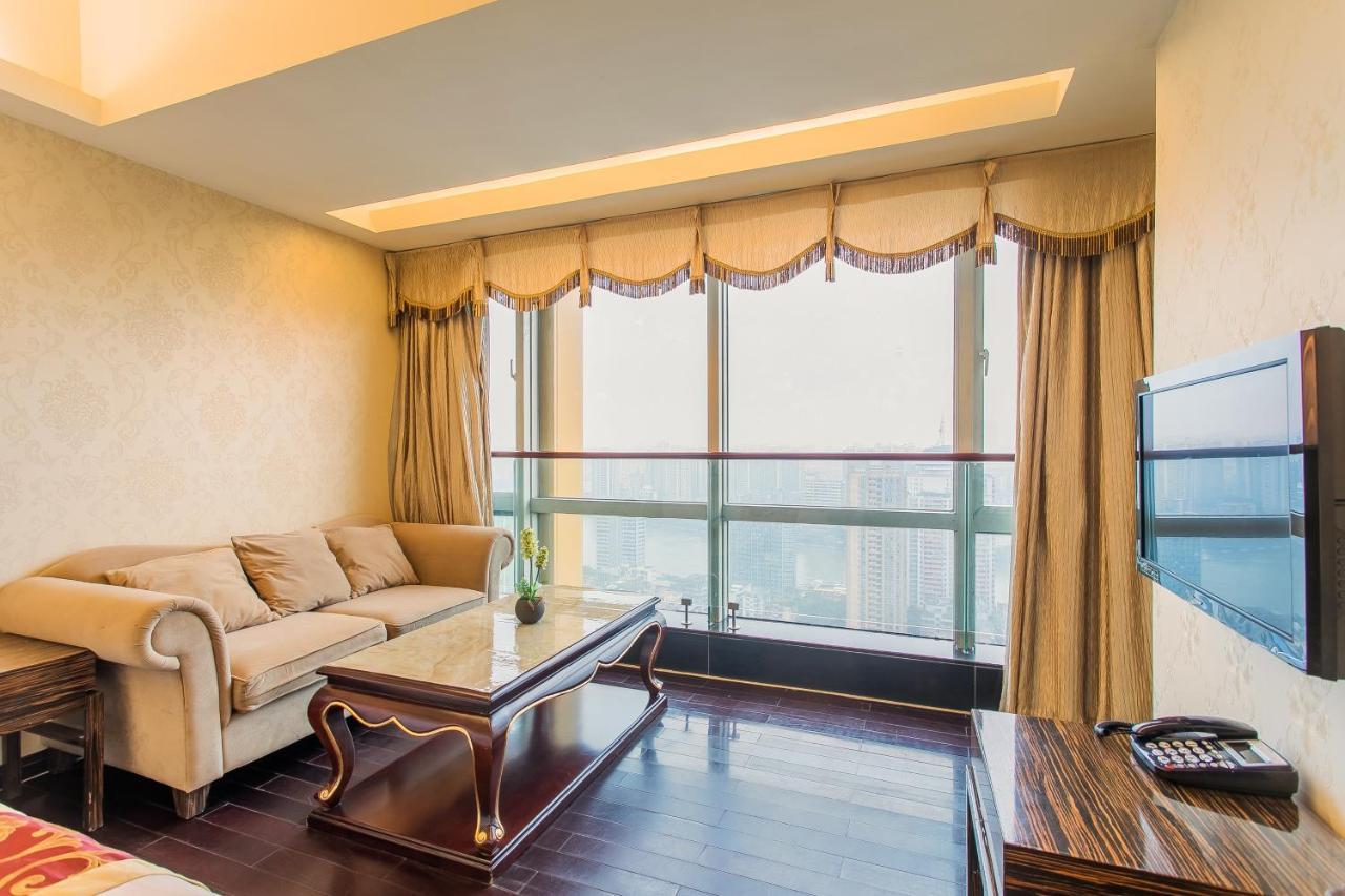 Grand Continental Apartment Guangzhou Exteriör bild