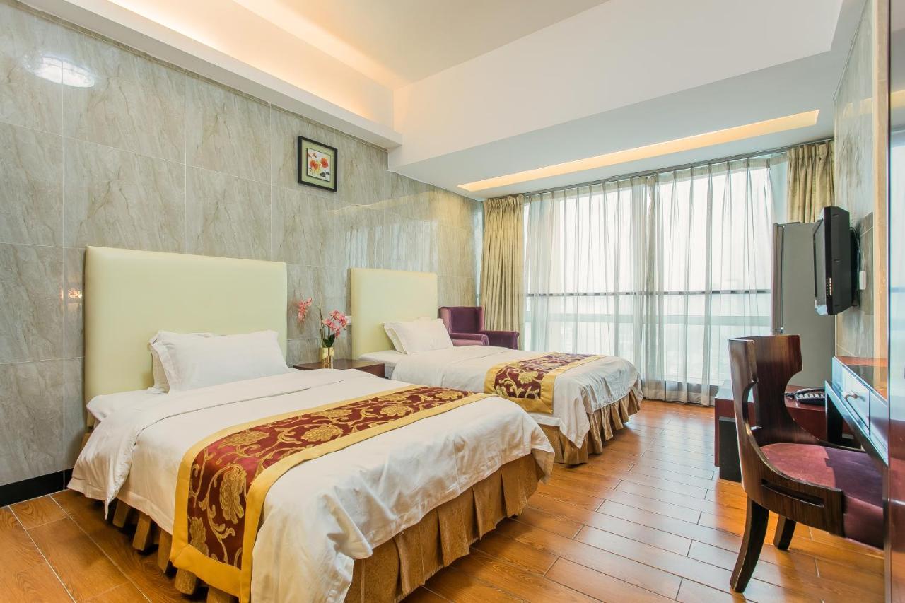 Grand Continental Apartment Guangzhou Exteriör bild