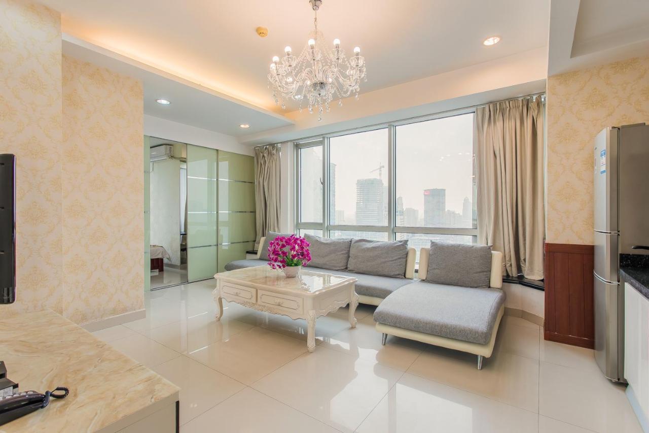 Grand Continental Apartment Guangzhou Exteriör bild